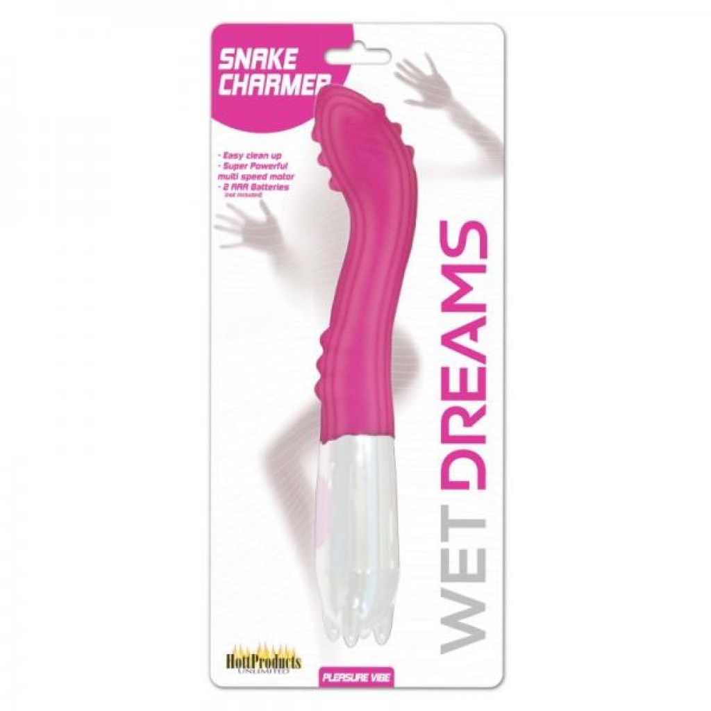 Wet Dreams Snake Charmer Pleasure Vibe Pink - G-Spot Vibrators