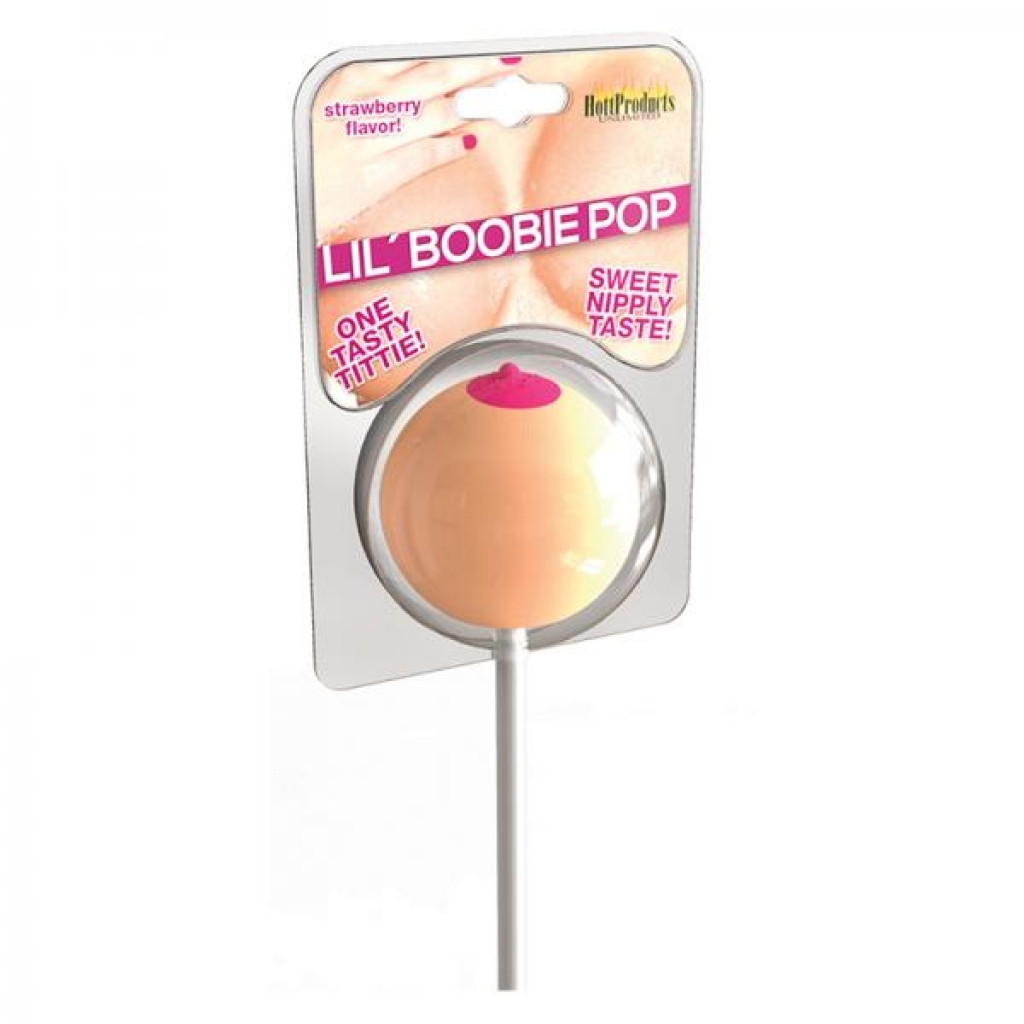 Lil Boobie Pop Candy Strawberry Flavor - Adult Candy and Erotic Foods