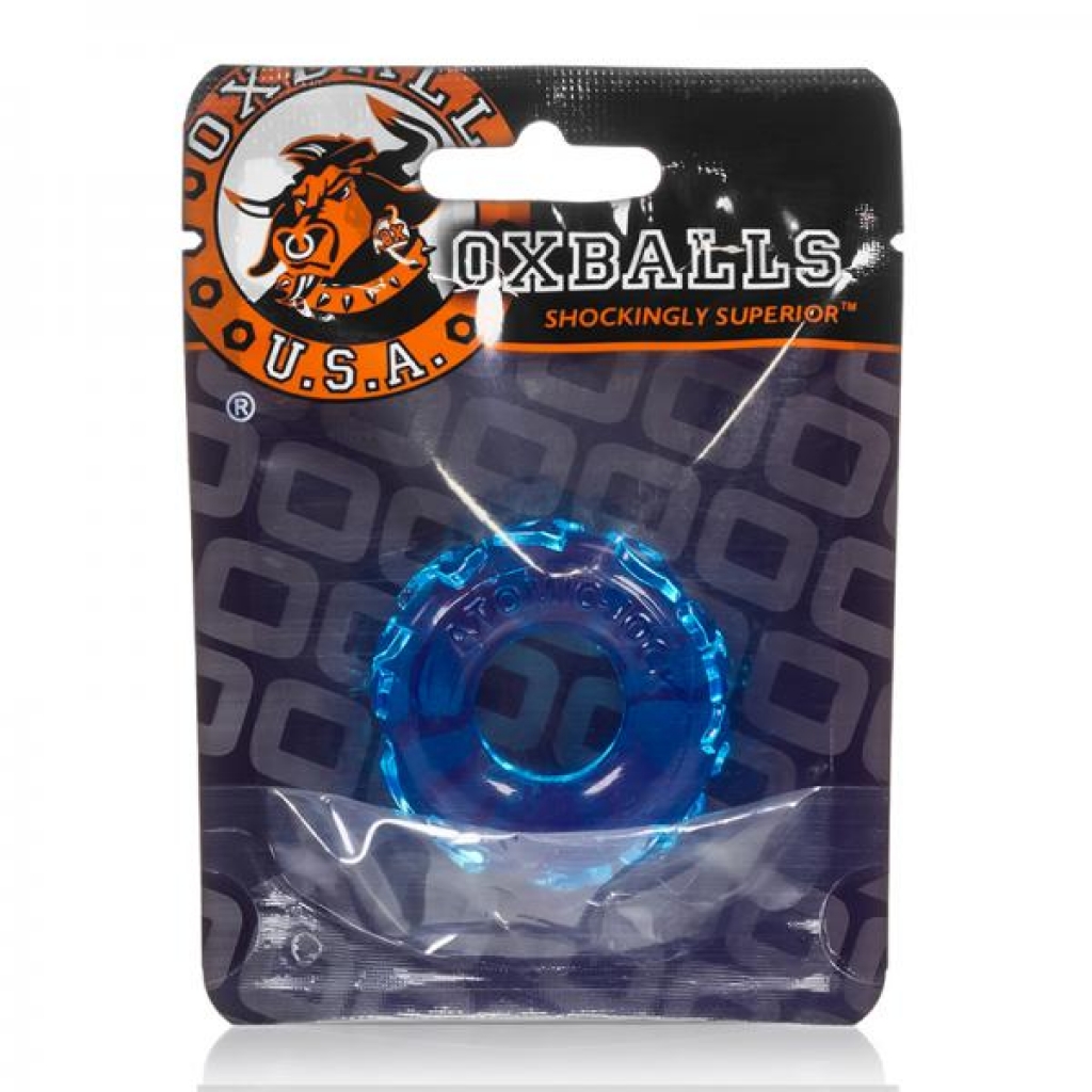 Oxballs Jelly Bean, Cockring, Ice Blue - Couples Vibrating Penis Rings