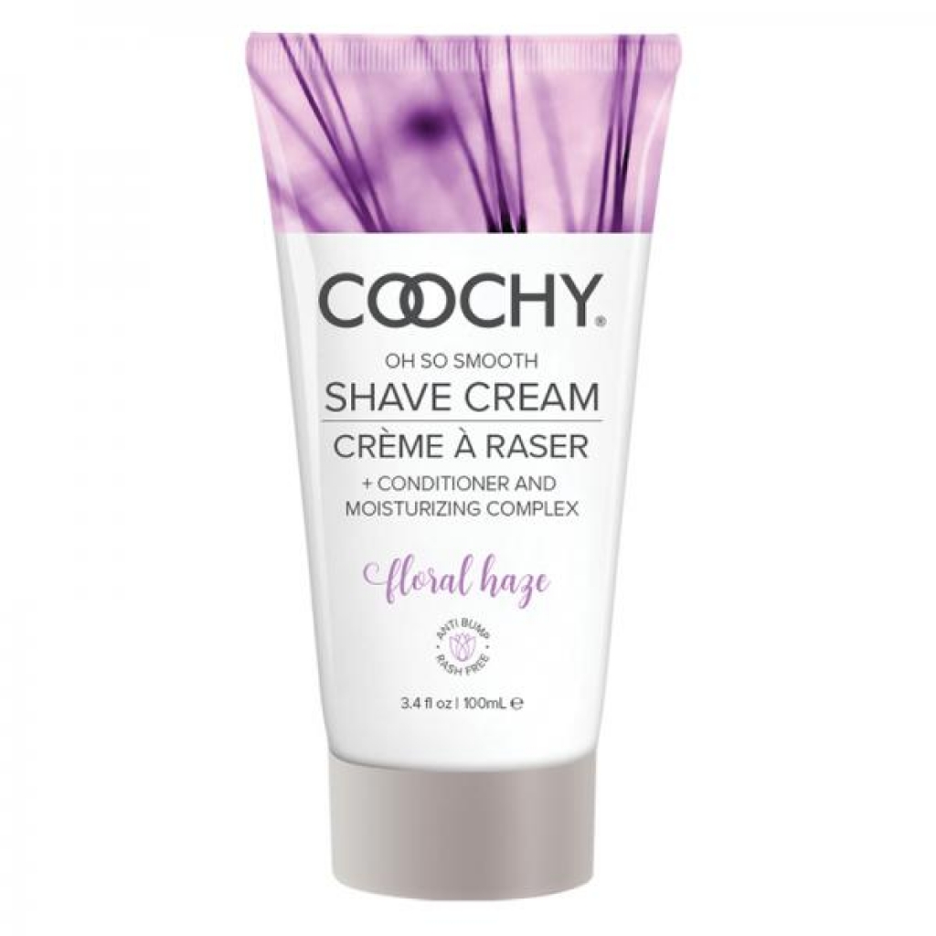 Coochy Shave Cream Floral Haze 3.4oz - Shaving & Intimate Care
