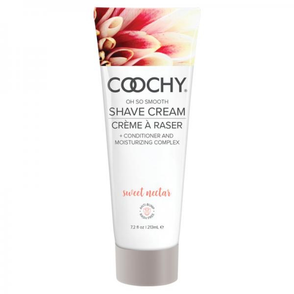 Coochy Shave Cream Sweet Nectar 7.2oz - Shaving & Intimate Care