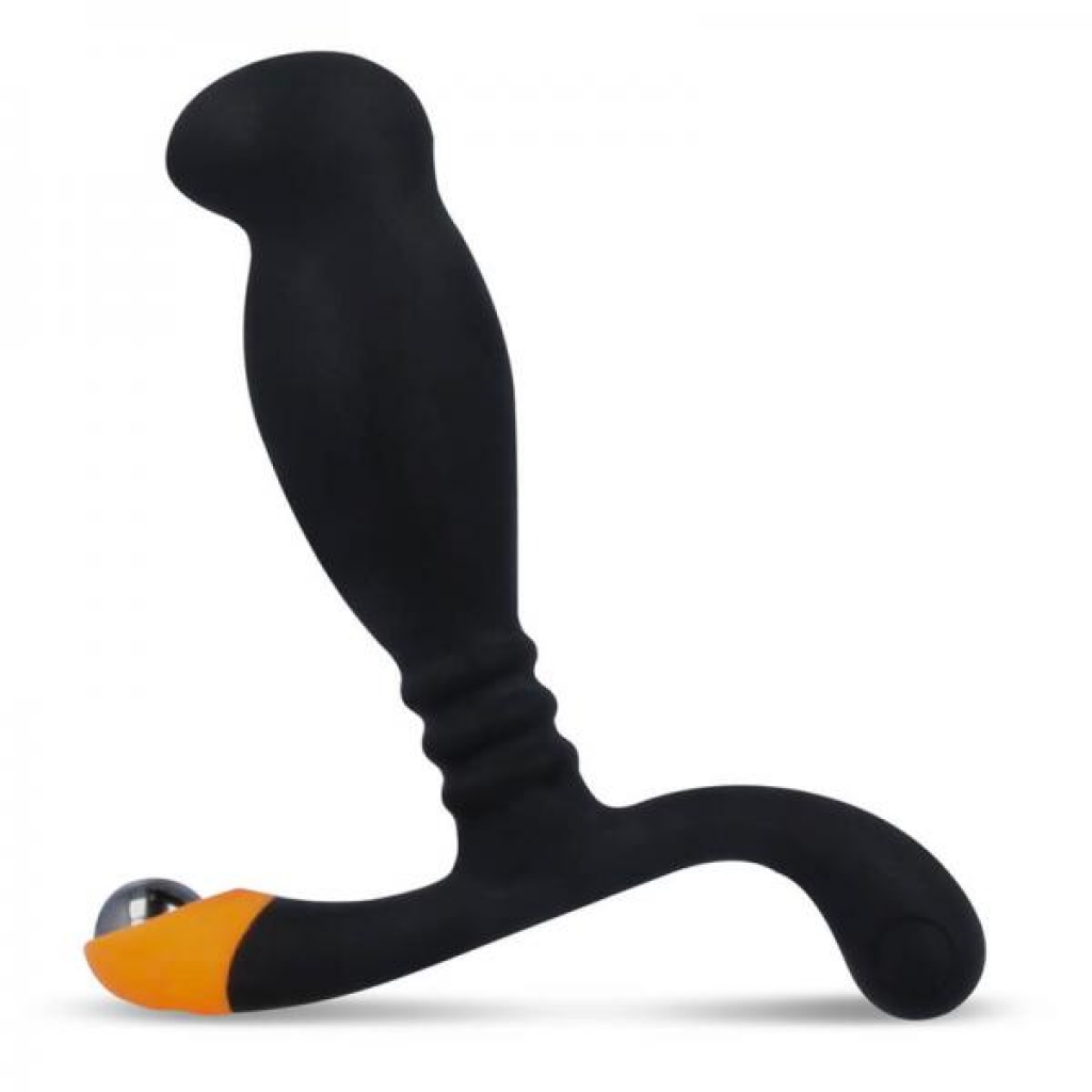 Nexus Ultra Si Silicone & Polypropylene Massager - Black/orange - Prostate Massagers