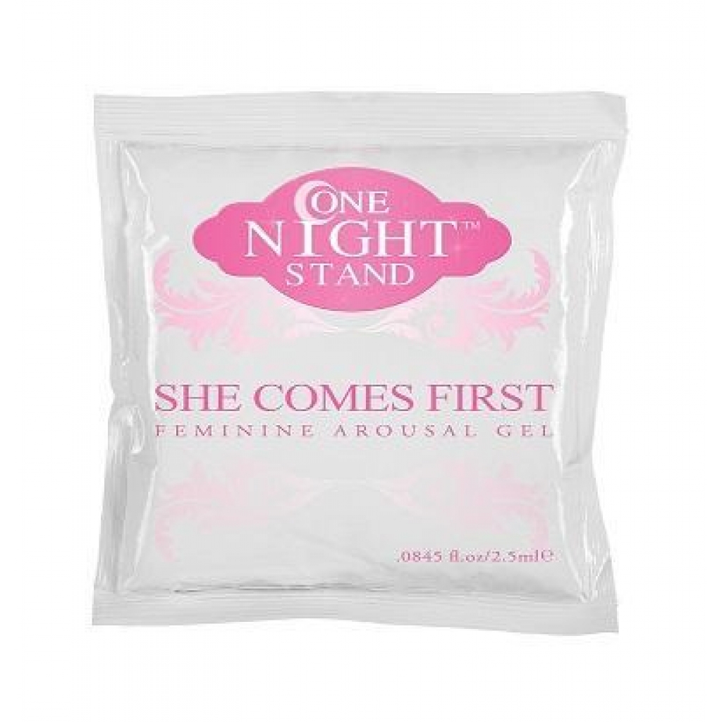 One Night Stand She Comes First Arousal Gel .08oz - For Women