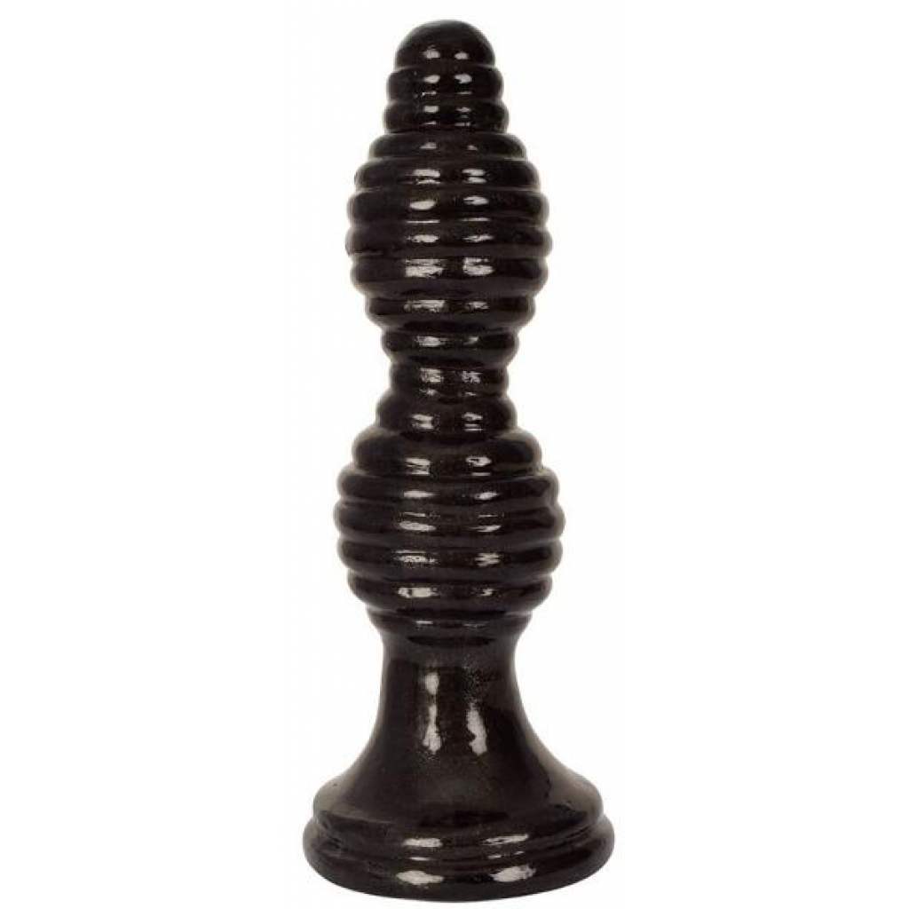 Royal Hiney Red The Queen Black Butt Plug - Anal Plugs