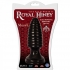 Royal Hiney Red The Marshal Black Butt Plug - Anal Plugs