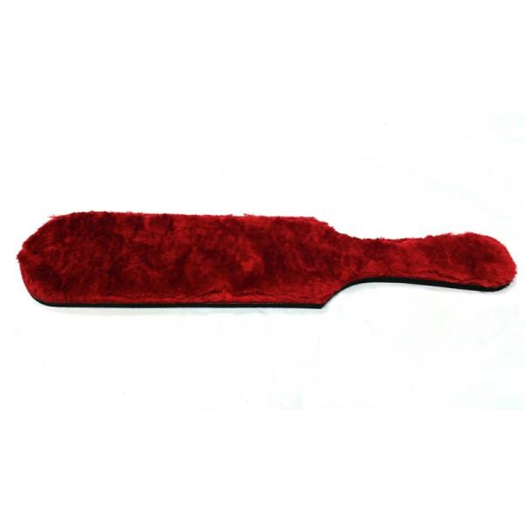 Rouge Paddle With Fur Red - Crops