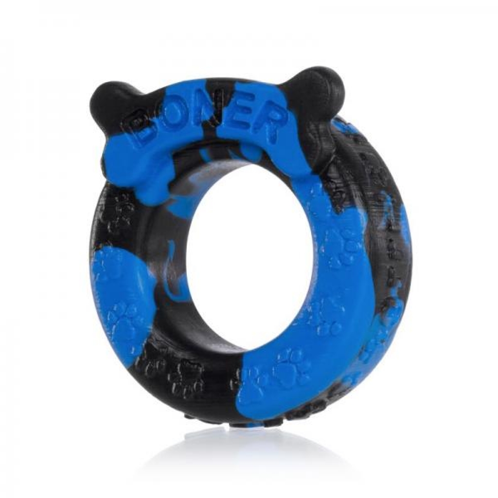 Oxballs Boner Cockring, Blue/black - Stimulating Penis Rings