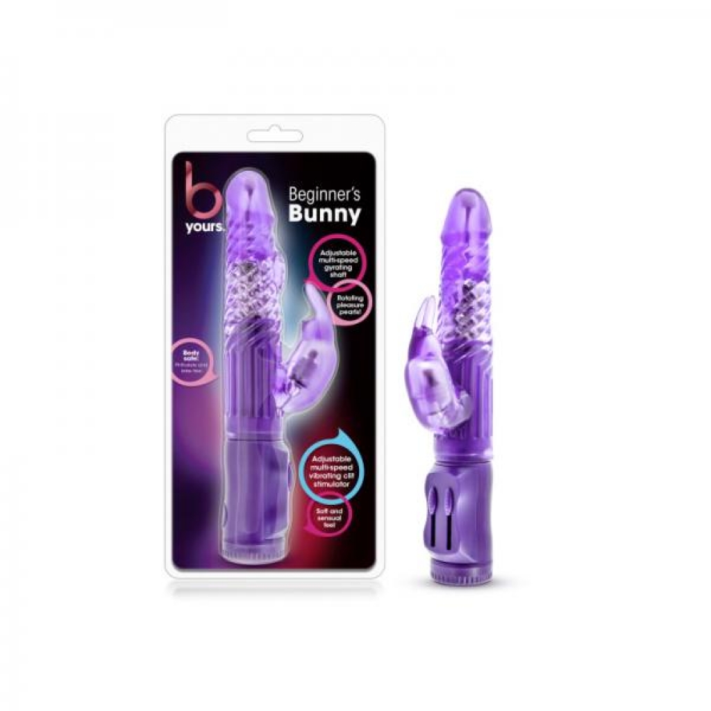 B Yours - Beginner's Bunny - Purple - Rabbit Vibrators