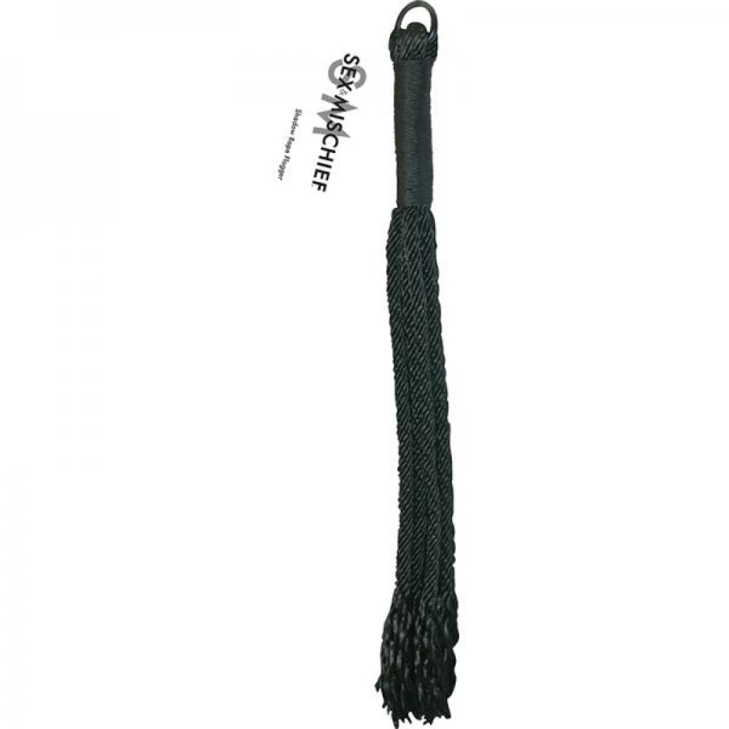 S&m Shadow Rope Flogger - Floggers