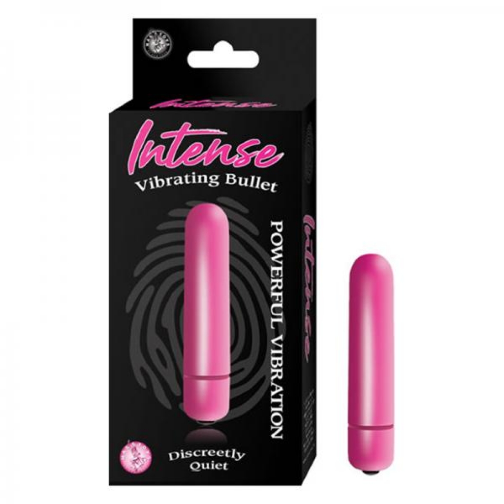 Intense Vibrating Bullet Pink - Bullet Vibrators