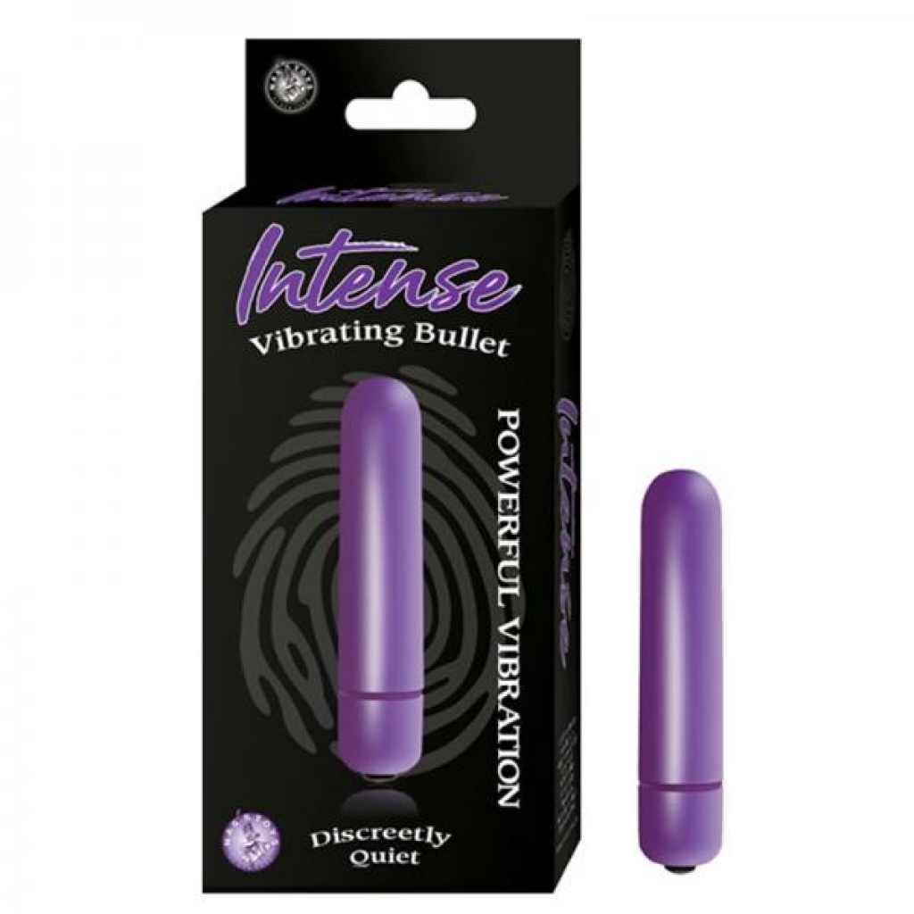 Intense Vibrating Bullet Purple - Bullet Vibrators