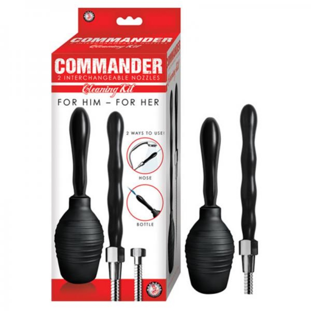 Commander Cleaning Kit - Anal Douches, Enemas & Hygiene