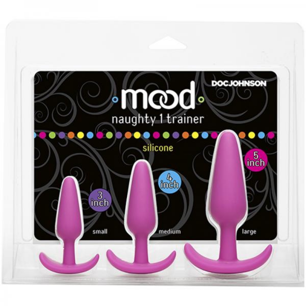 Mood Naughty 1 Anal Trainer Set Pink - Anal Trainer Kits