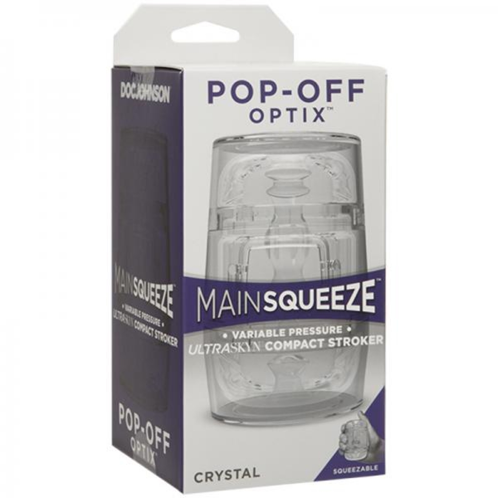 Main Squeeze Pop-off Optix Crystal - Masturbation Sleeves