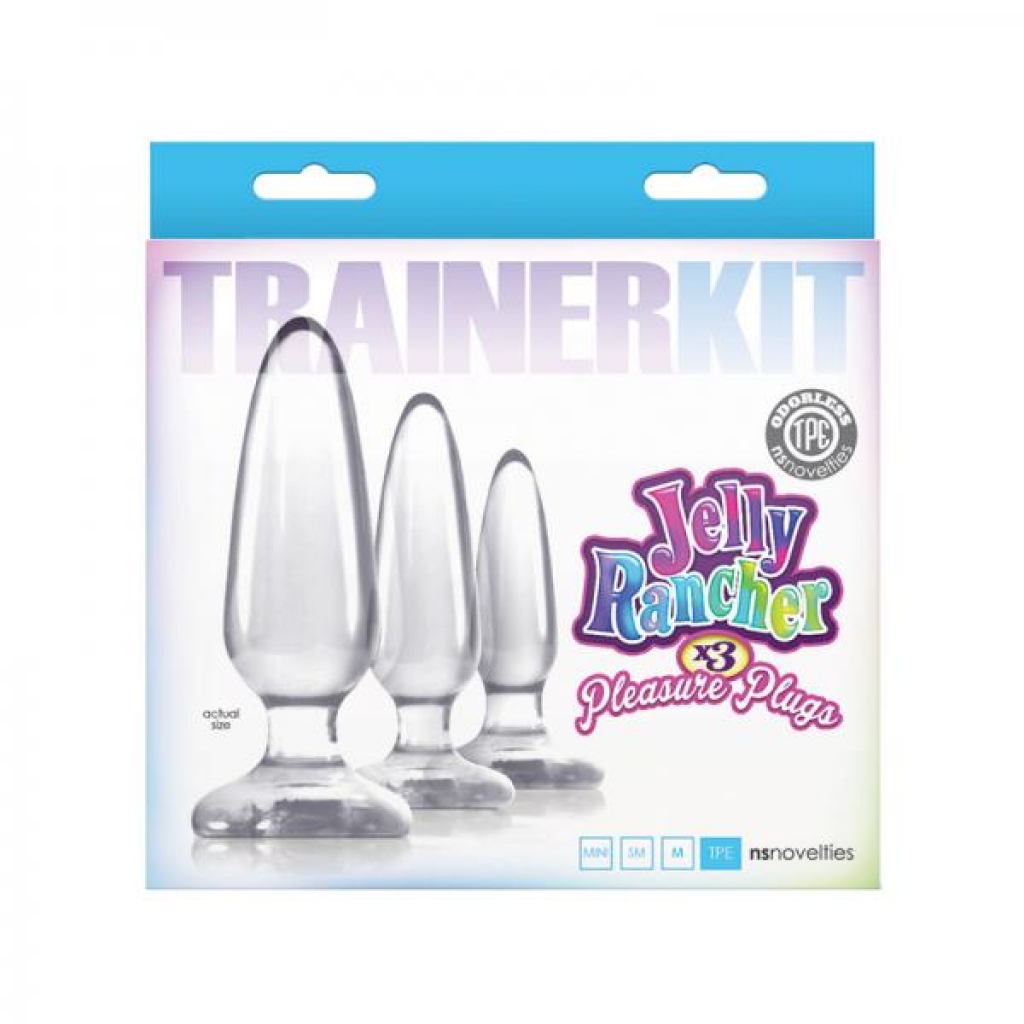 Jelly Rancher Trainer Kit Clear - Anal Trainer Kits