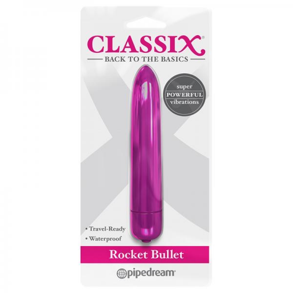 Classix Rocket Bullet Pink - Bullet Vibrators