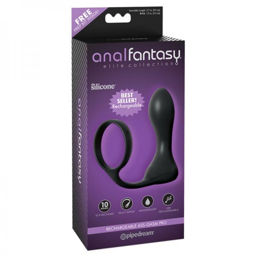 Anal Fantasy Elite Rechargeable Ass-gasm Pro - Prostate Massagers