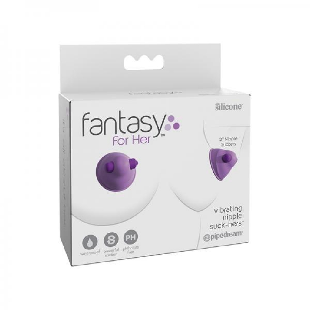 Fantasy For Her Vibrating Nipple Suck-hers - Nipple Pumps