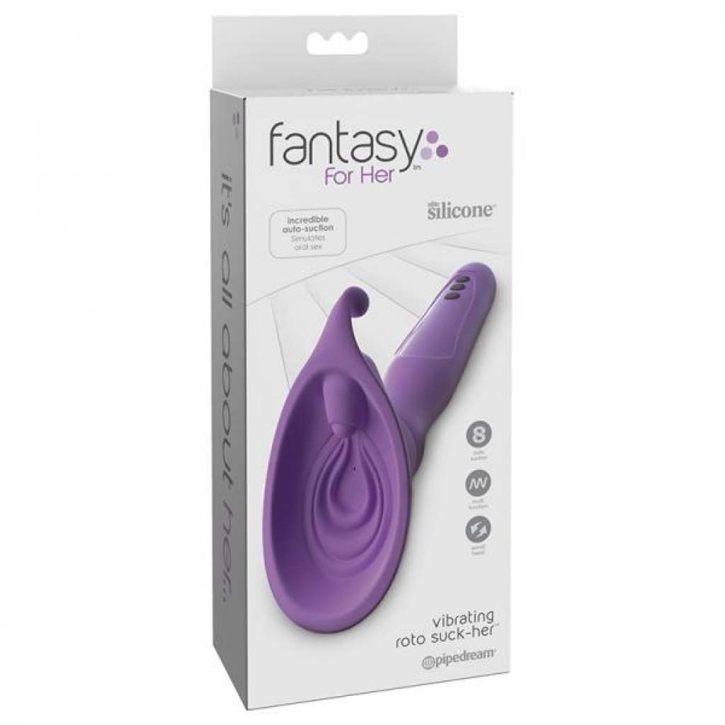 Fantasy For Her Vibrating Roto Suck-her - Clit Suckers & Oral Suction