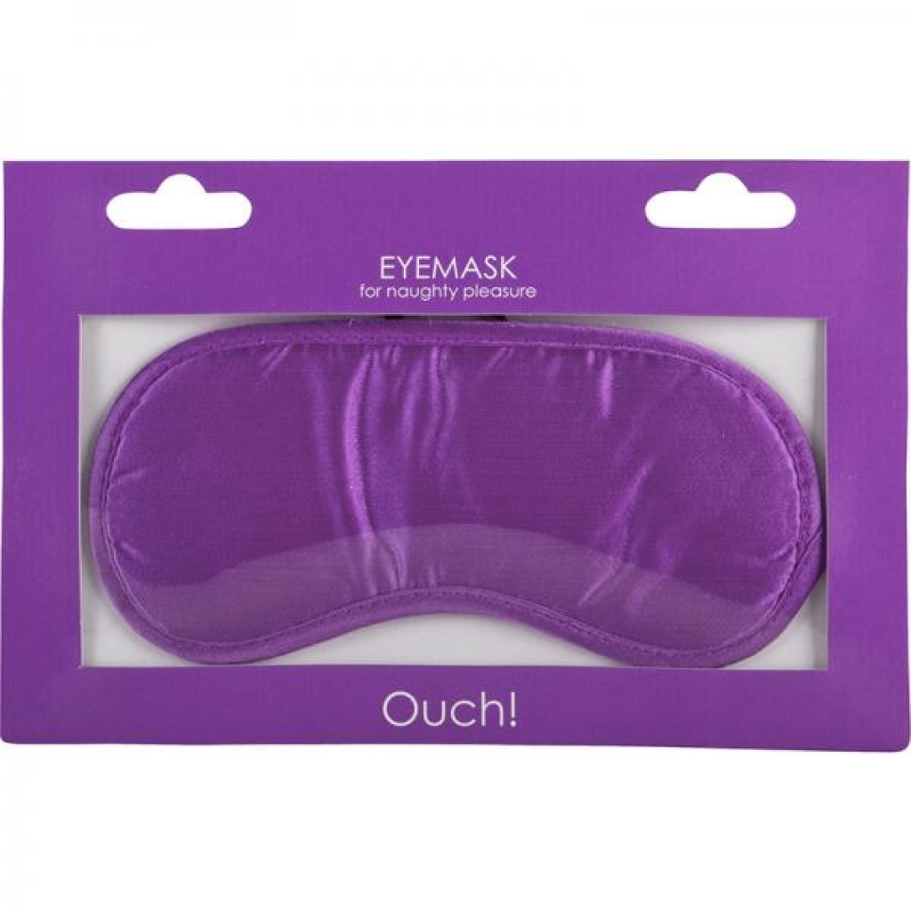 Ouch! Soft Eyemask - Purple - BDSM Kits