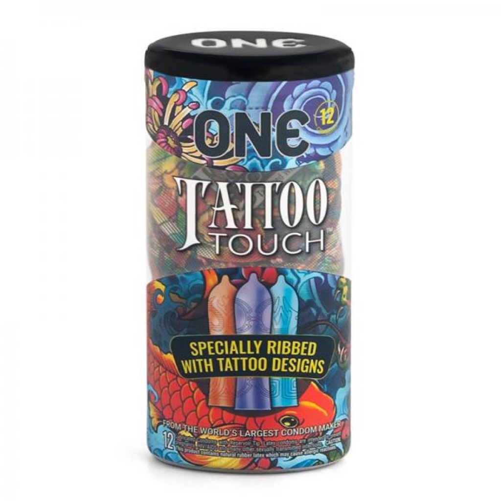 One Tattoo Touch Condom 12 Pack - Condoms