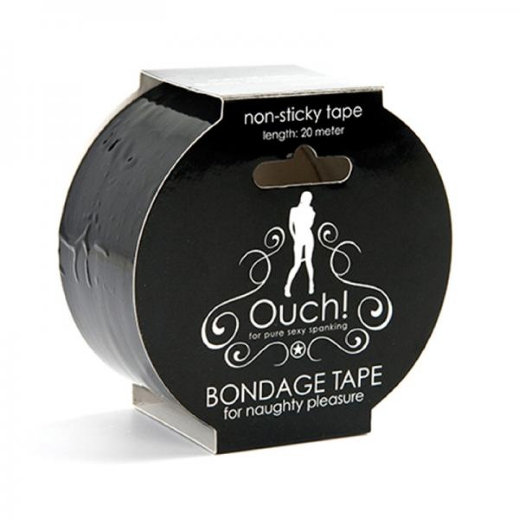 Ouch! Bondage Tape - Black - Rope, Tape & Ties