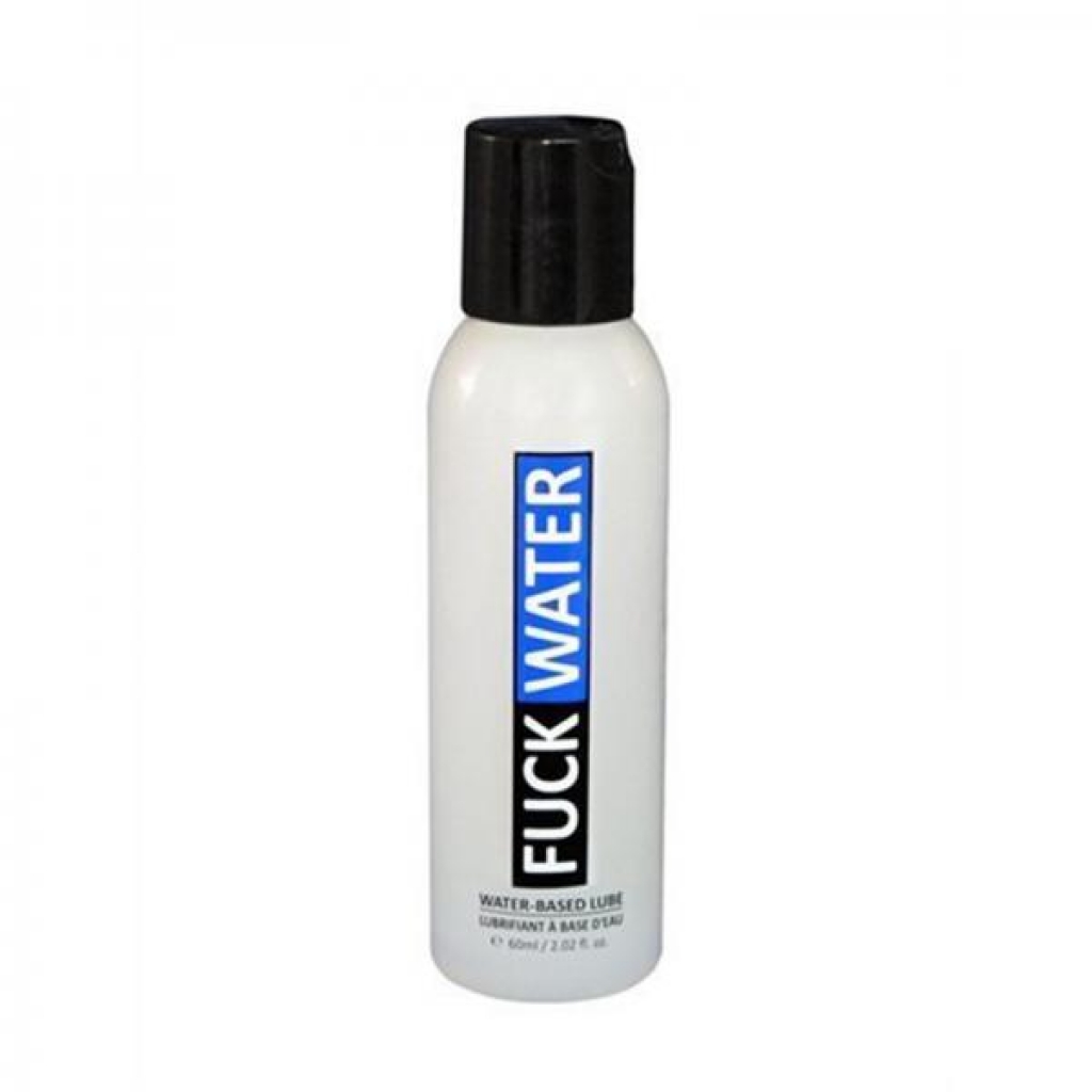 F*ck Water Clear H2O Water Based Lubricant 2oz - Lubricants