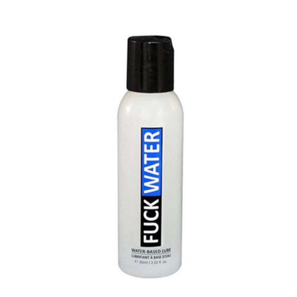 F*ck Water Clear H2O Water Based Lubricant 8oz - Lubricants