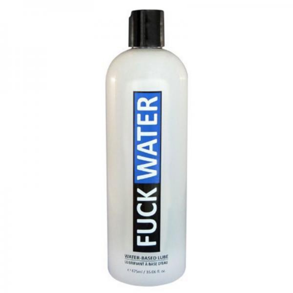 F*ck Water Clear H2O Water Based Lubricant 16oz - Lubricants