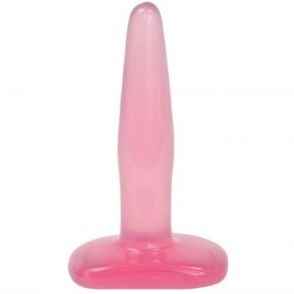 Crystal Jellies - Butt Plug - Pink- Small - Anal Plugs