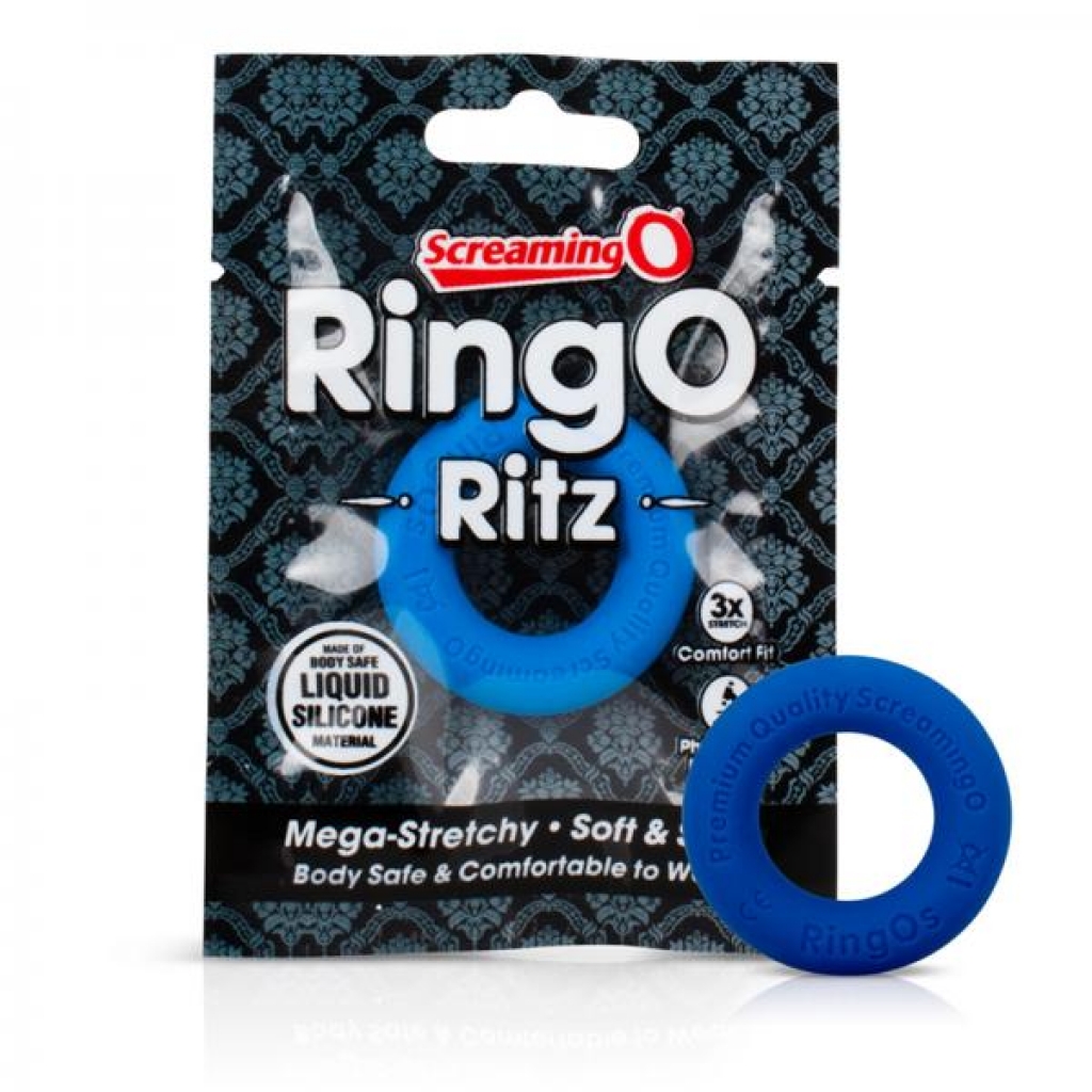 Screaming O Ringo Ritz - Blue - Classic Penis Rings