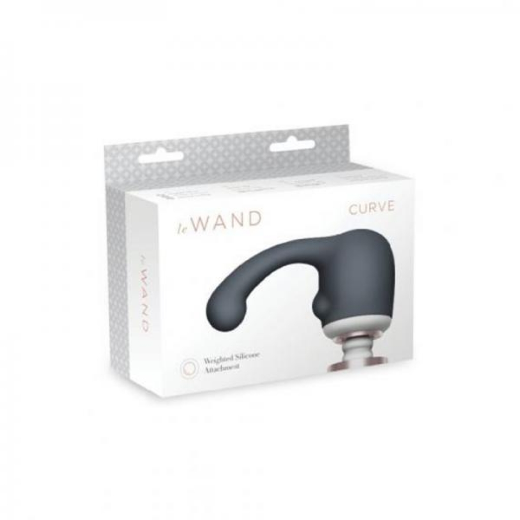 Le Wand Curve Weighted Silicone Attachment - Body Massagers