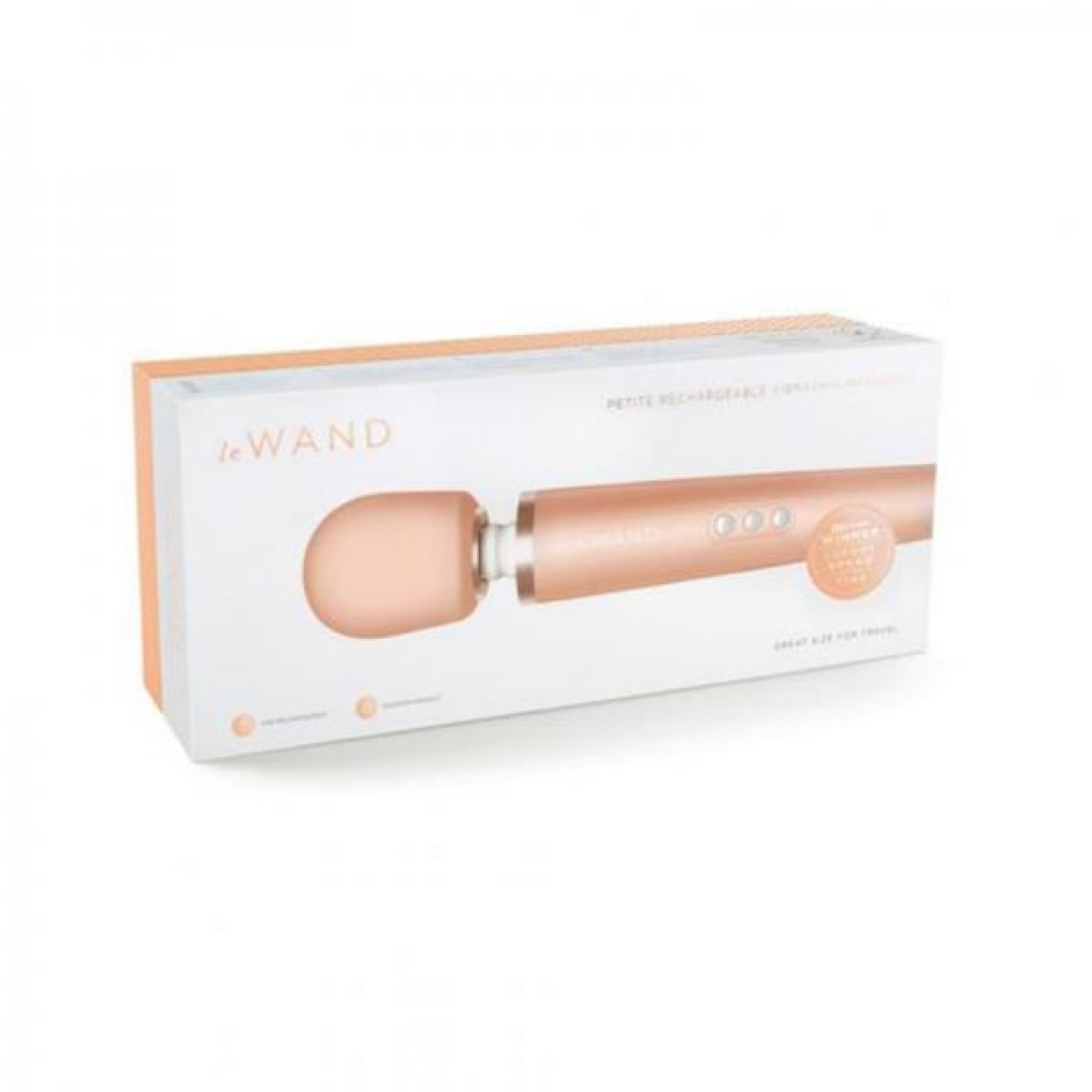 Le Wand Petite Rose Gold Rechargeable Massager - Body Massagers
