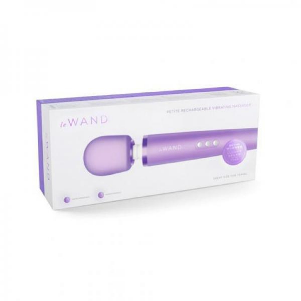 Le Wand Petite Violet Rechargeable Massager - Body Massagers
