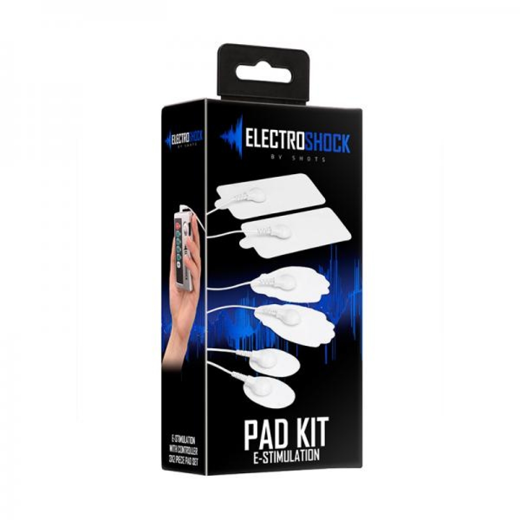 Electro Shock Pad Kit - White - Electrostimulation