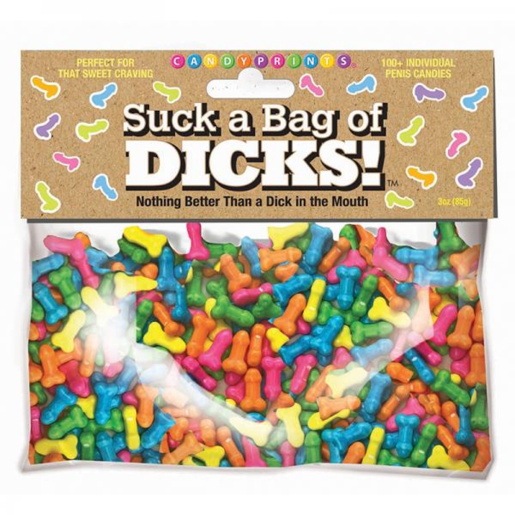 Suck A Bag Of Dicks,100pc Per Bag - Adult Candy and Erotic Foods