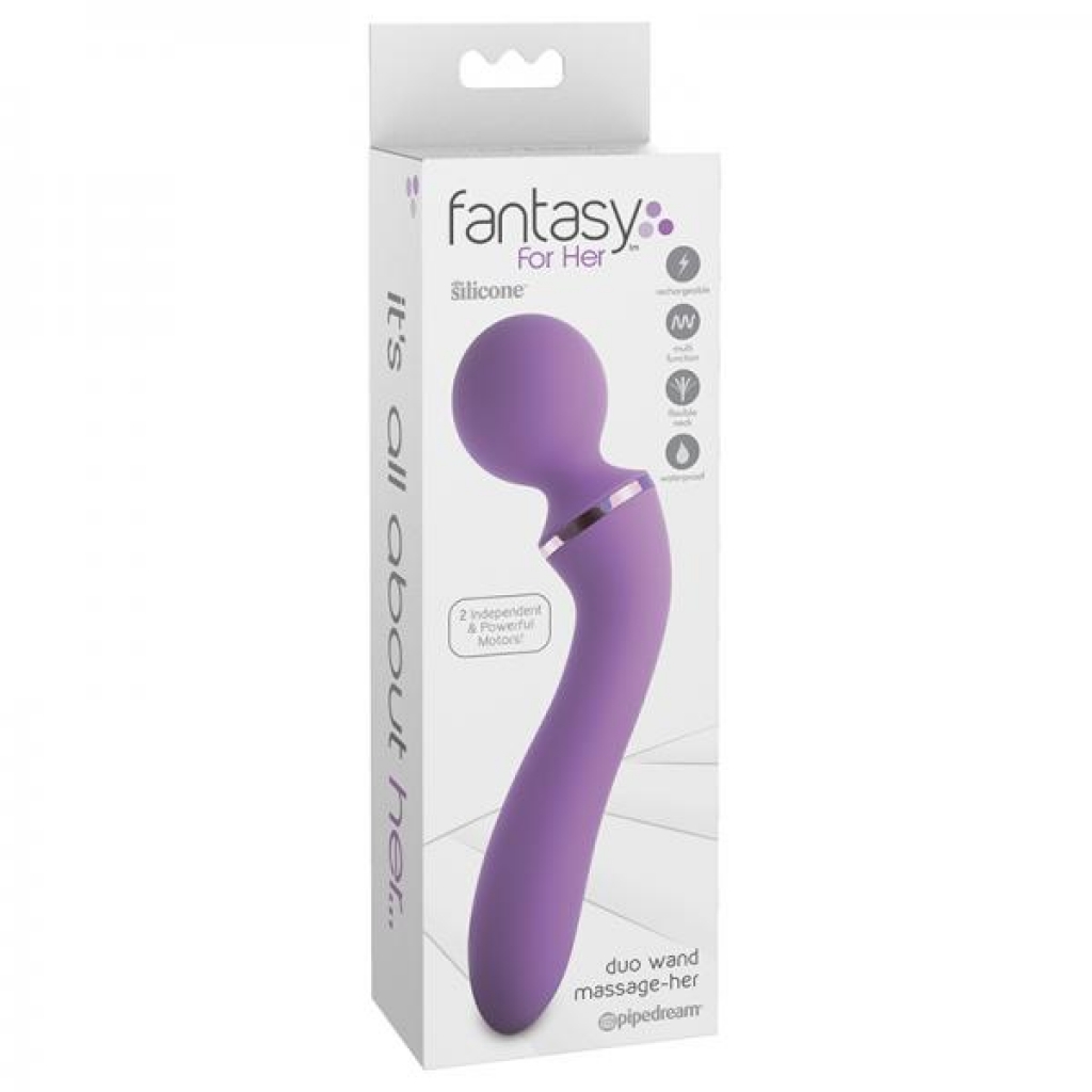 Fantasy For Her Duo Wand Massage-her - Body Massagers