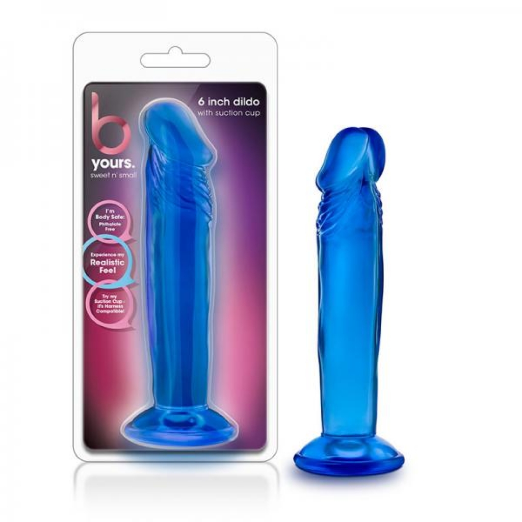 B Yours - Sweet N' Small 6 - Blue - Realistic Dildos & Dongs