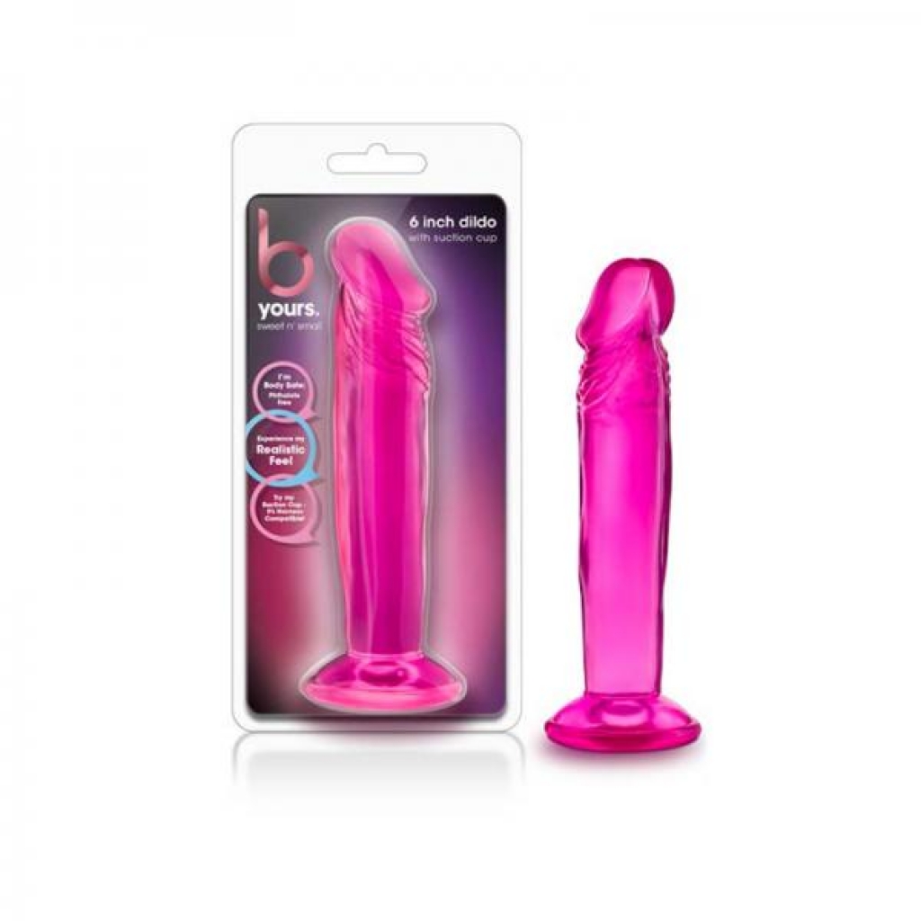 B Yours - Sweet N' Small 6 - Pink - Realistic Dildos & Dongs