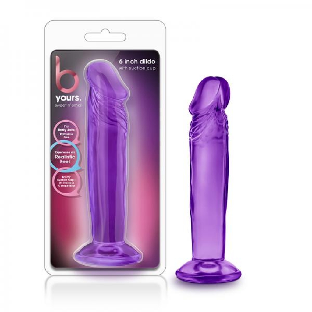 B Yours - Sweet N' Small 6 - Purple - Realistic Dildos & Dongs