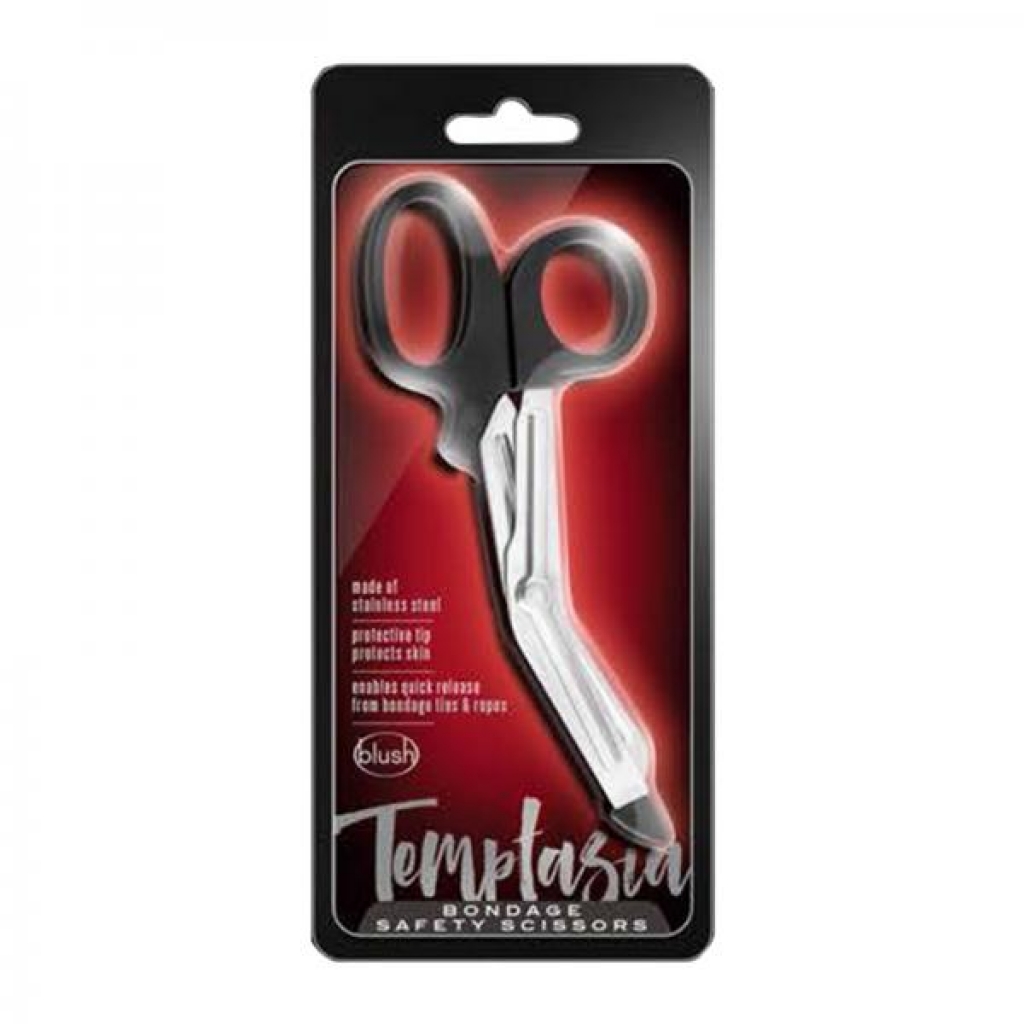 Temptasia - Safety Scissors - Black - Rope, Tape & Ties