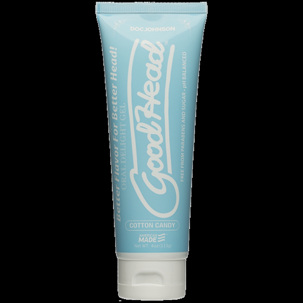 Goodhead Oral Delight Gel Cotton Candy Tube 4 fluid ounces - Oral Sex