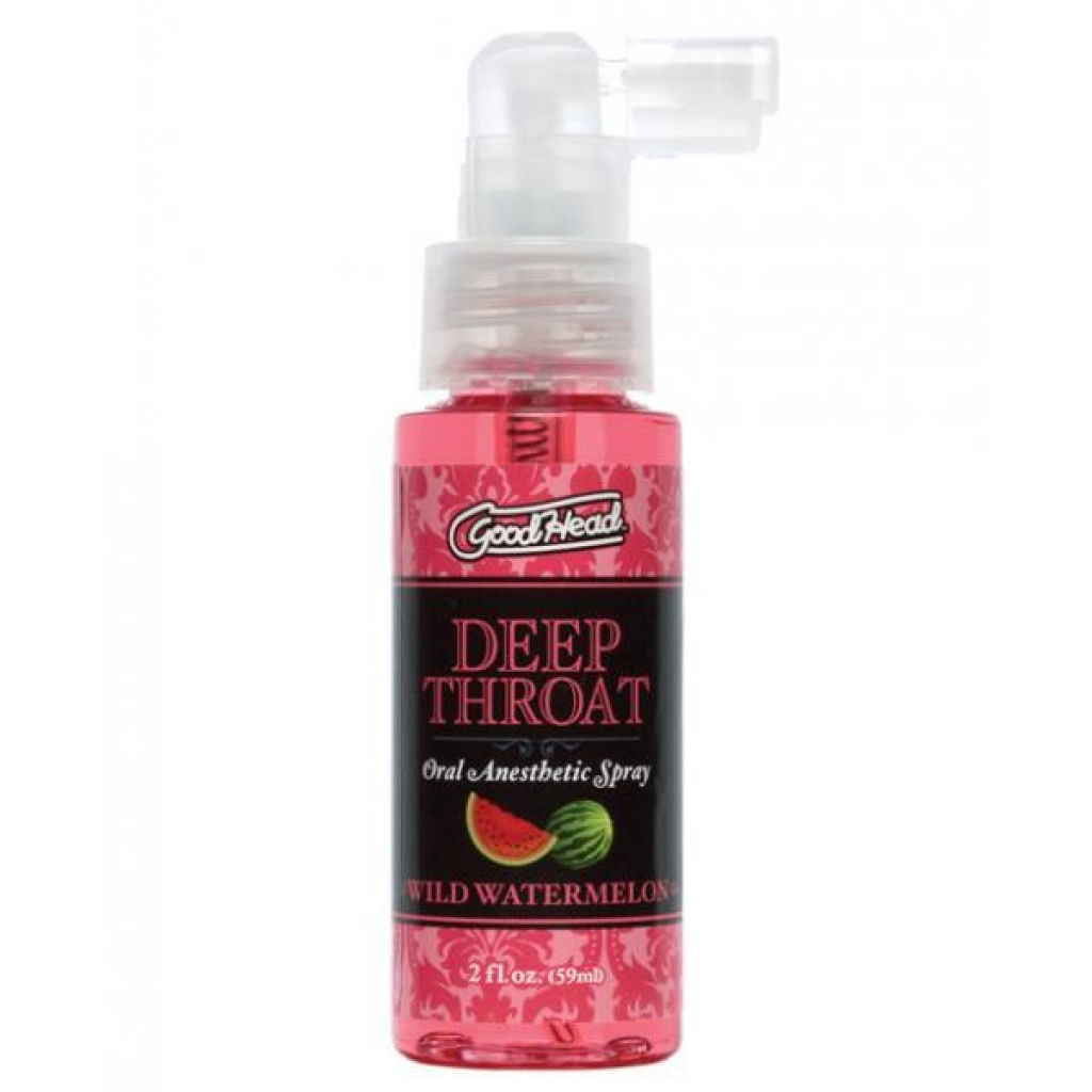 Goodhead Deep Throat Spray Wild Watermelon 2oz - Oral Sex