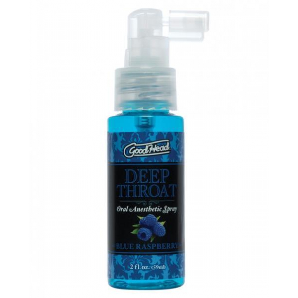 Goodhead Deep Throat Spray Blue Raspberry - Oral Sex