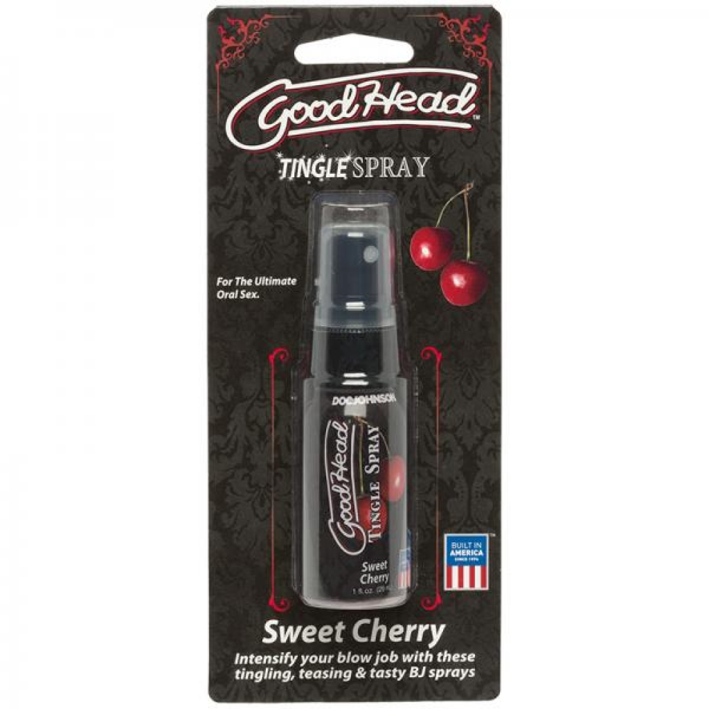 Goodhead Tingle Spray 1 Fl. Oz Sweet Cherry - Lickable Body
