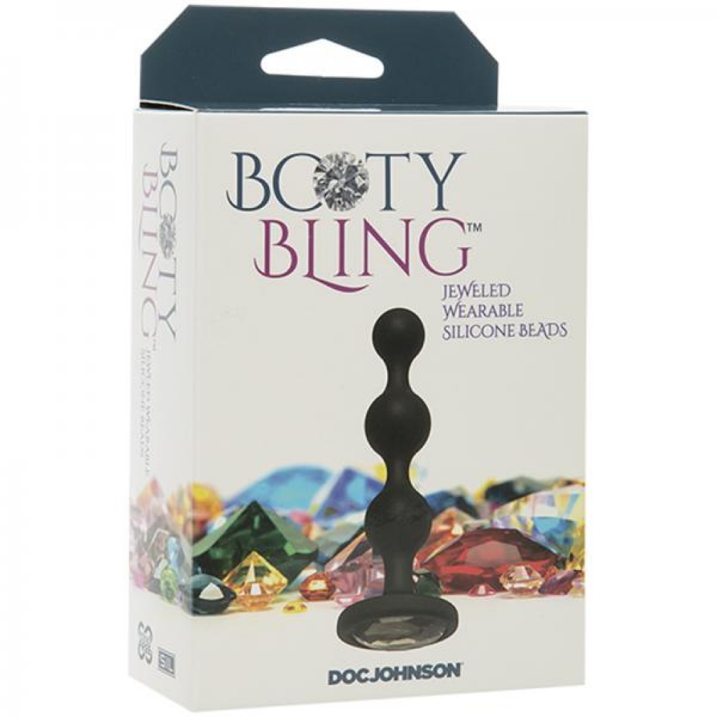 Booty Bling Beads Silver - Anal Beads