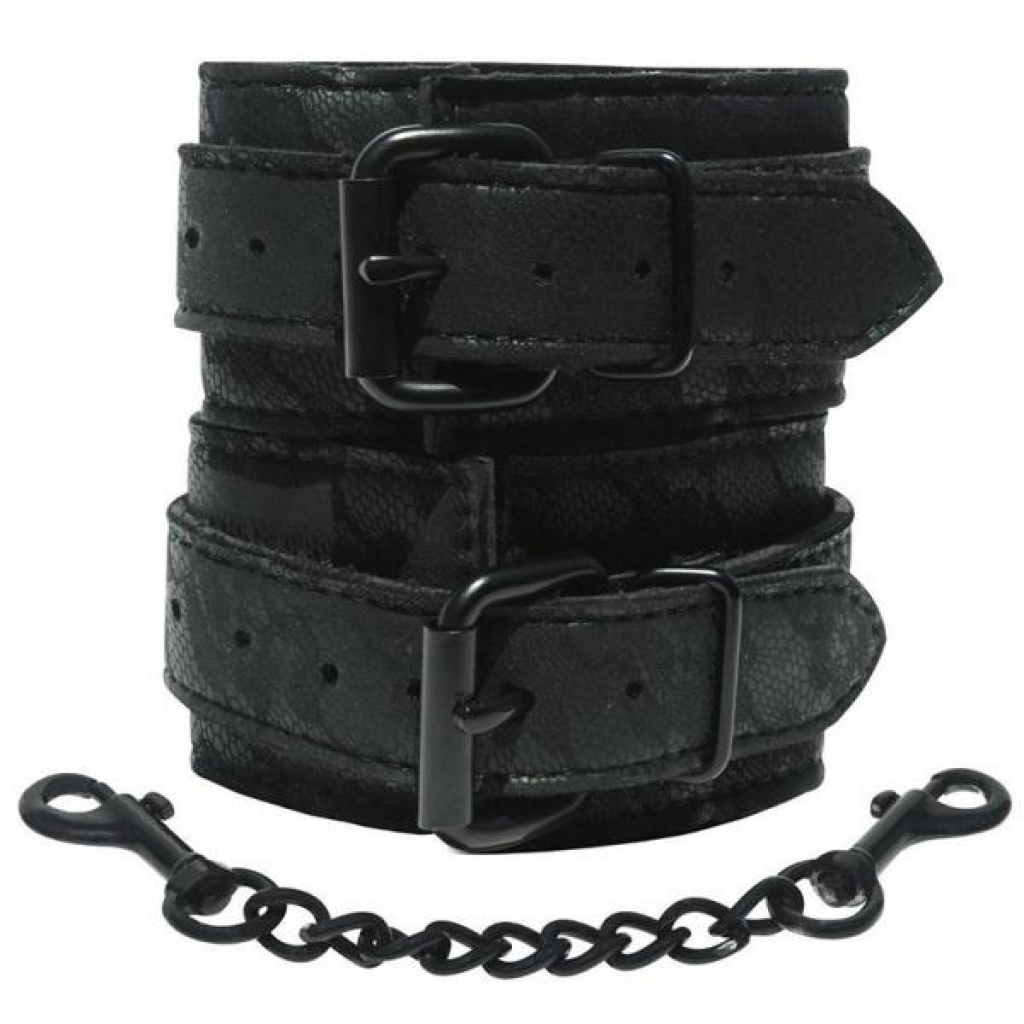 Midnight Lace Cuffs Black - Handcuffs