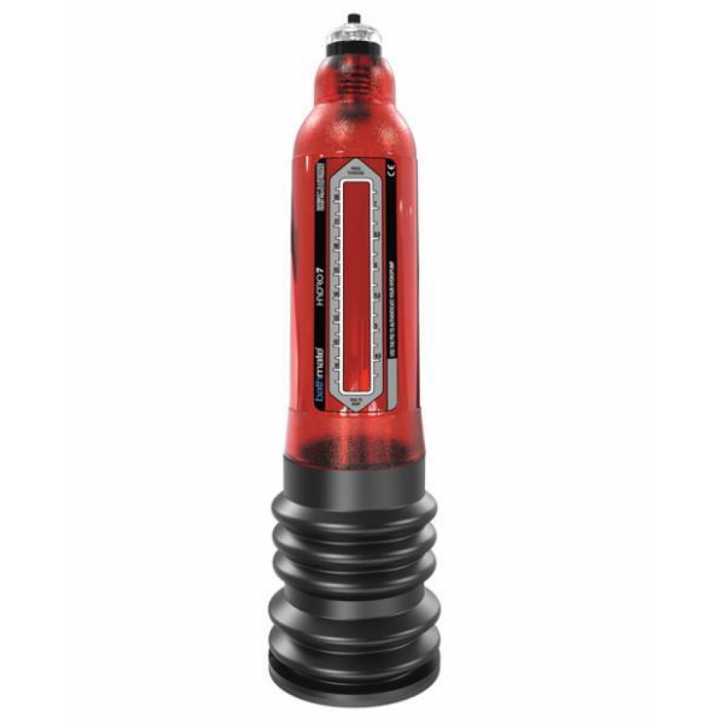 Bathmate Hydro 7 Red Penis Pump 5 inches to 7 inches - Penis Pumps