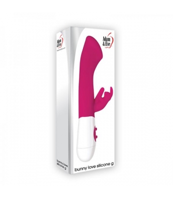 A&E Bunny Love Dual Motors Flexible 10 Speed And Functions Silicone Waterproof - Traditional