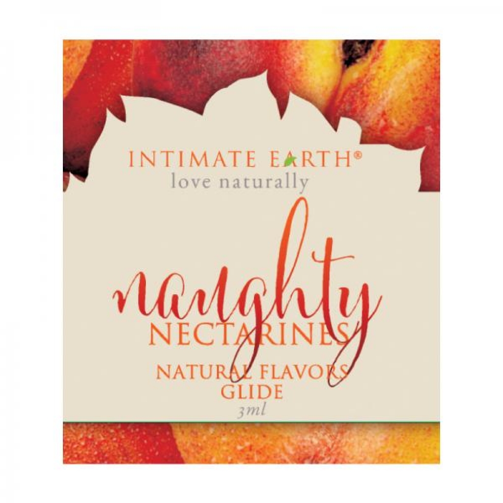 Intimate Earth Naughty Nectarines Glide Foil Pack .10oz - Lubricants
